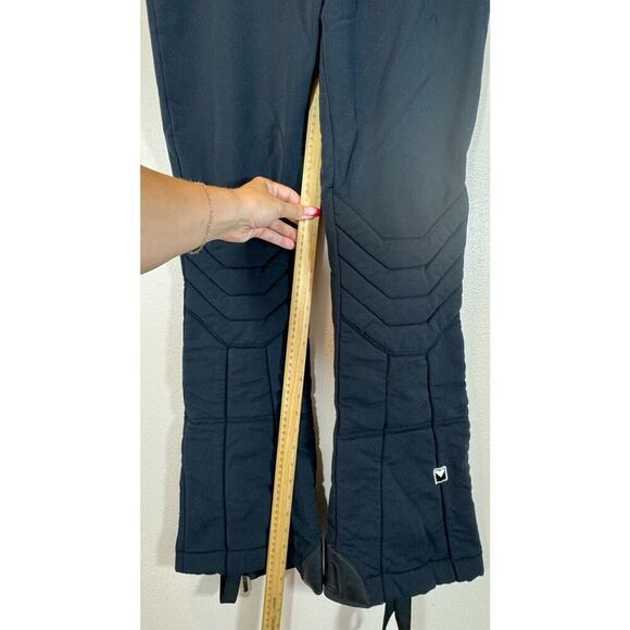 Vintage Obermeyer Men’s Wool Blend Black Padded Snow Pants Size 34L - Picture 8 of 11